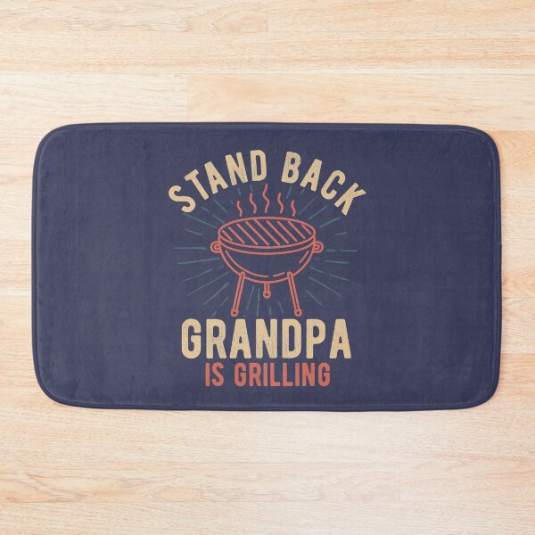 Item preview, Stand Back Grandpa Is Grilling Vintage BBQ Lover Funny Fathers Day Gift Christmas Present  designed and sold by alenaz.
