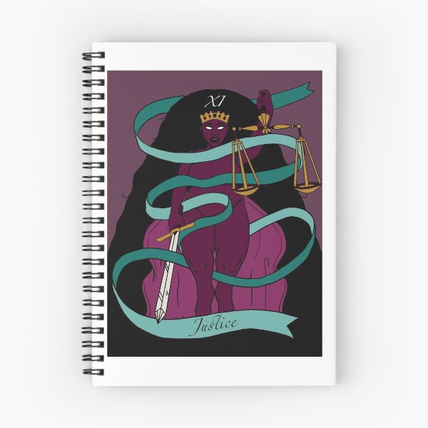 Item preview, Justice Tarot designed and sold by Benjamin Lewin.