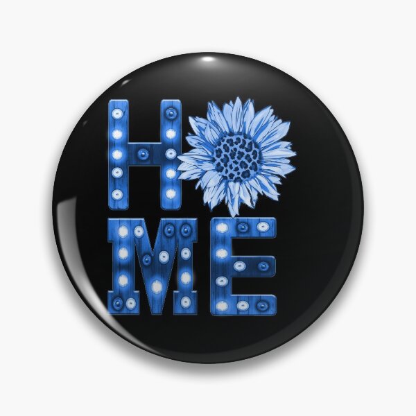 Item preview, Cute Home,sunflower  design  in blue.  designed and sold by Moussa  Sussi.