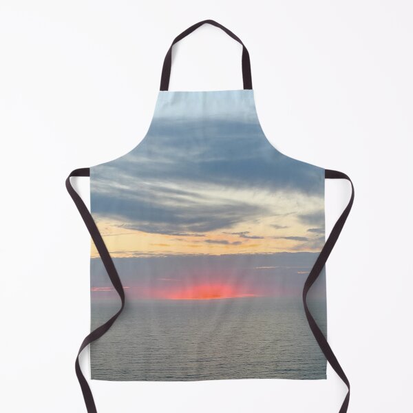 Item preview, Red Sunset Beautiful Sky Over Pacific Ocean, Daly City, California by Christie Olstad designed and sold by Christie Olstad.