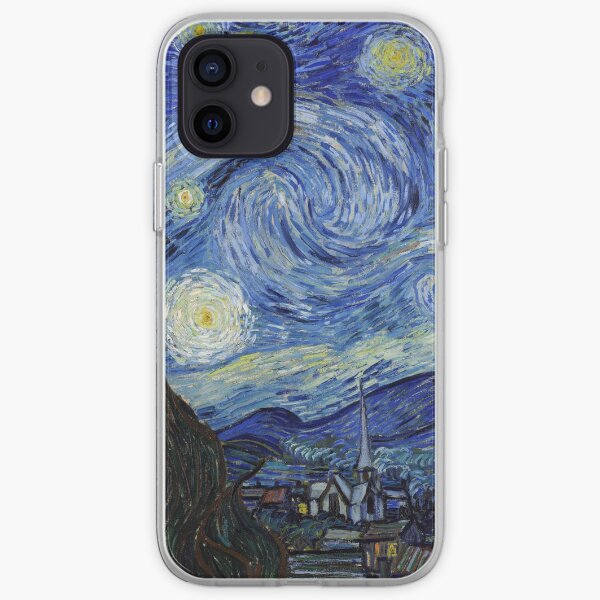 Nuit étoilée - Vincent Van Gogh Coque souple iPhone