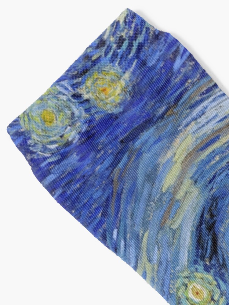 Alternate view of Starry Night - Vincent Van Gogh Socks