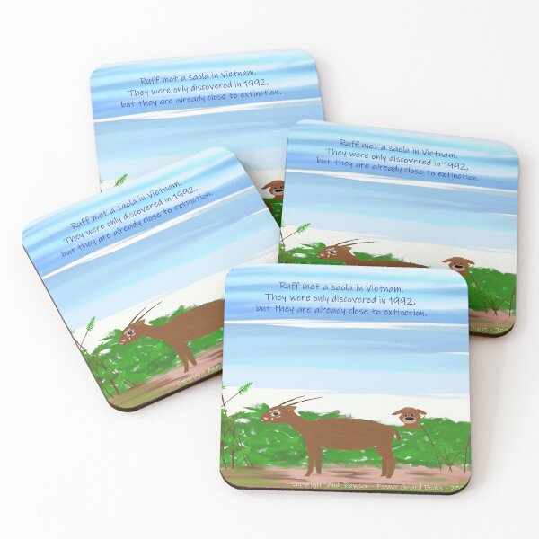 Item preview, Ruff and the Saola designed and sold by Flower Guard.
