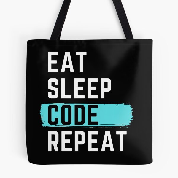 Item preview, Eat Sleep Code Repeat designed and sold by m95sim.