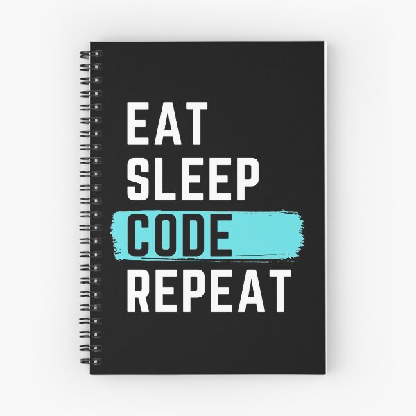 Item preview, Eat Sleep Code Repeat designed and sold by m95sim.