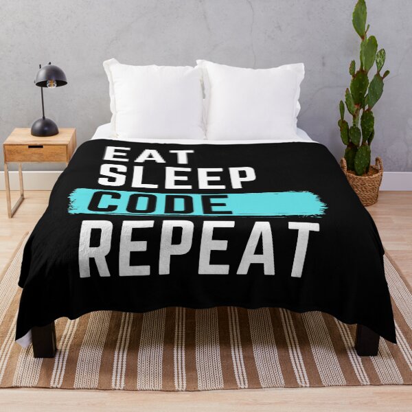 Item preview, Eat Sleep Code Repeat designed and sold by m95sim.
