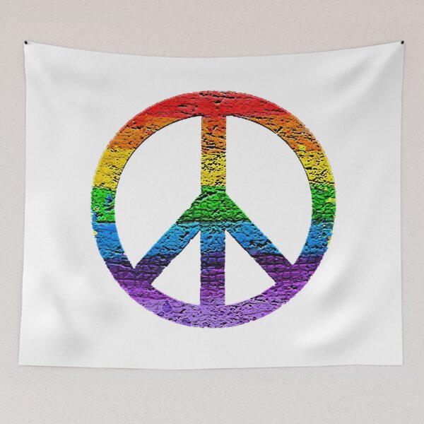 Item preview, Peace Sign LGBT Symbol designed and sold by LuckyKermit.
