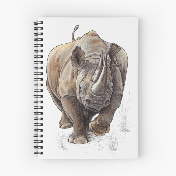 Item preview, BLACK RHINO CHARGE designed and sold by PaddyMorton.