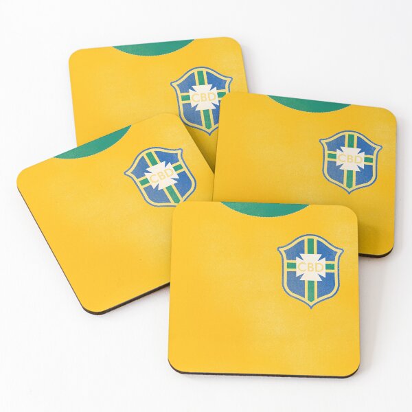Item preview, National Team Vintage Football shirt, retro soccer jersey, old Brazil kit, Pelé shirt, 1970 World Cup,  designed and sold by Spallutos.