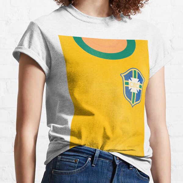 BRAZIL Patriotic Fan Kit T-Shirt Football Choice of Mens Womens Kids Baby Grow 