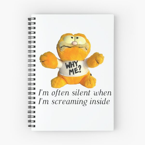 Item preview, Depressed Garfield  designed and sold by CandyAcid.