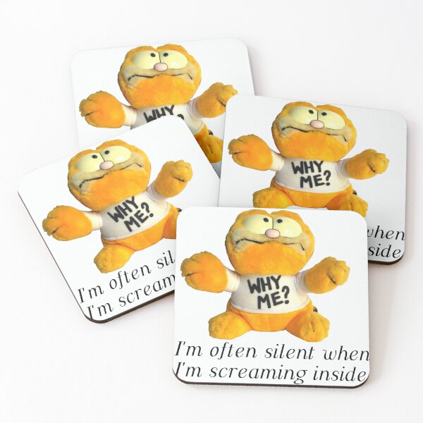 Item preview, Depressed Garfield  designed and sold by CandyAcid.