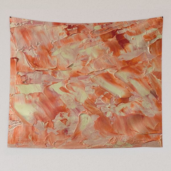 Item preview, Rose & White Abstract Pink Splash Painting  designed and sold by Bingo Muchacho.