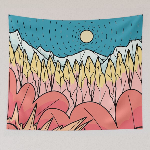 Item preview, Autumn vibes of the mountains designed and sold by Swadeillustrations.