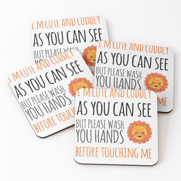 Item preview, Please wash your hands before touching me designed and sold by ashdenent.