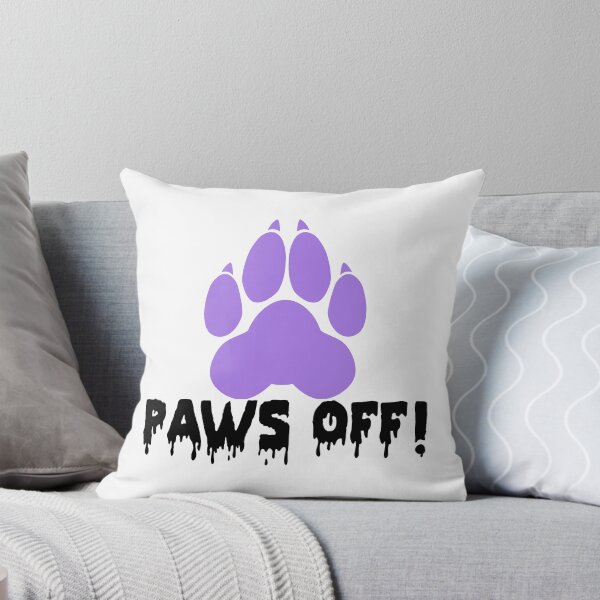 Item preview, 'Paws off' decal designed and sold by Furrnum.
