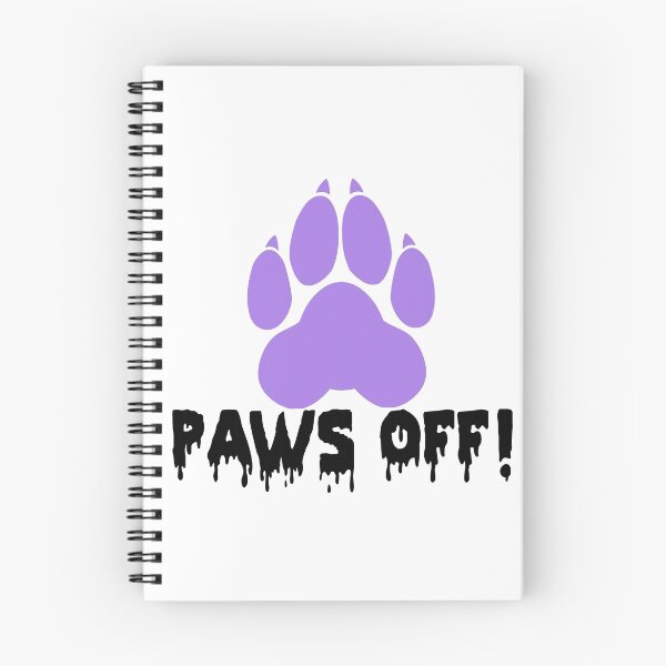 Artikelvorschau, "Paws off" Aufkleber entworfen und verkauft von Furrnum.