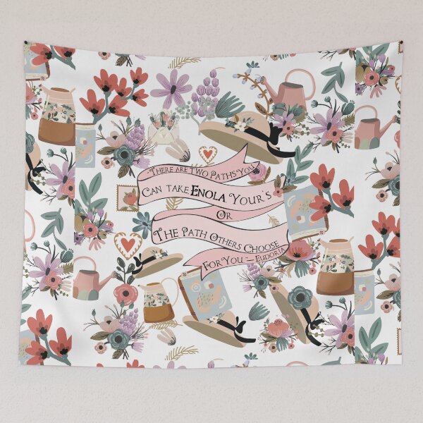 Item preview, There Are Two Paths You Can Take Enola Holmes designed and sold by Pinkmagenta.