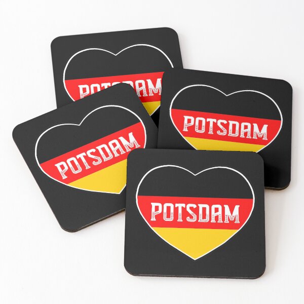 Item preview, Potsdam Germany Travel Souvenir German Flag Badge Potsdam Deutschland designed and sold by TeeHome.