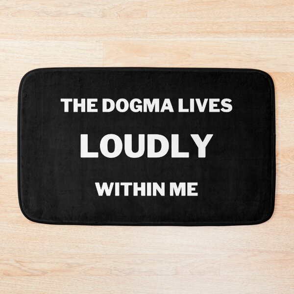 Item preview, The Dogma Lives Loudly Within Me White Letters designed and sold by LuckyKermit.