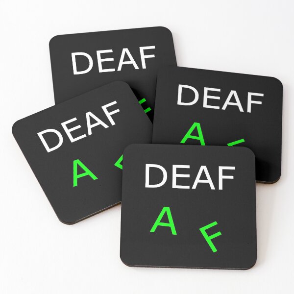 Item preview, Deaf AF designed and sold by uniqueitems.