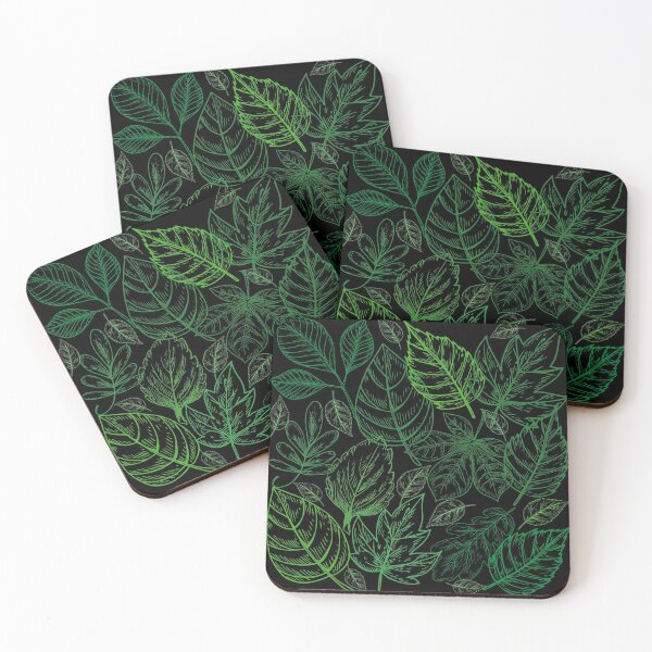 Item preview, Green Leafy Pattern designed and sold by leBoosh-Designs.