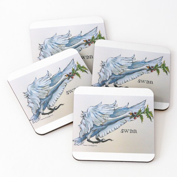 Item preview, Swan. ('Seven swans a-swimming...'). The twelve days of Christmas. designed and sold by Elizabeth Moore Golding.