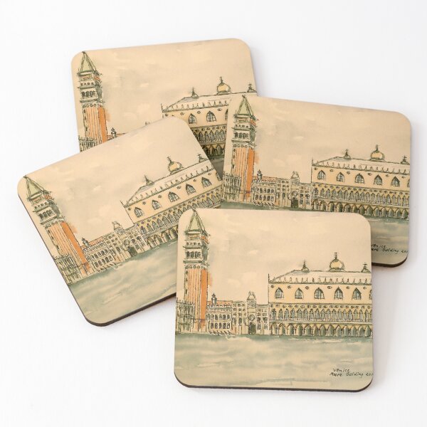 Item preview, St Mark's Venice, Italy. 2010 Pen and wash.  designed and sold by Elizabeth Moore Golding.