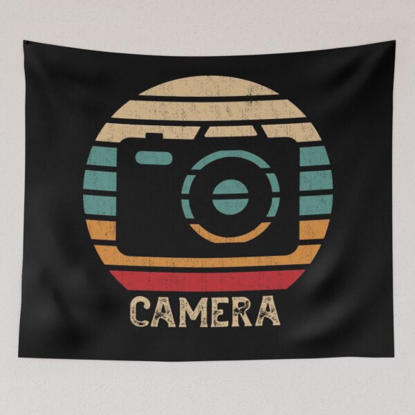 Item preview, Retro sunset camera designed and sold by Rakos-Merch.
