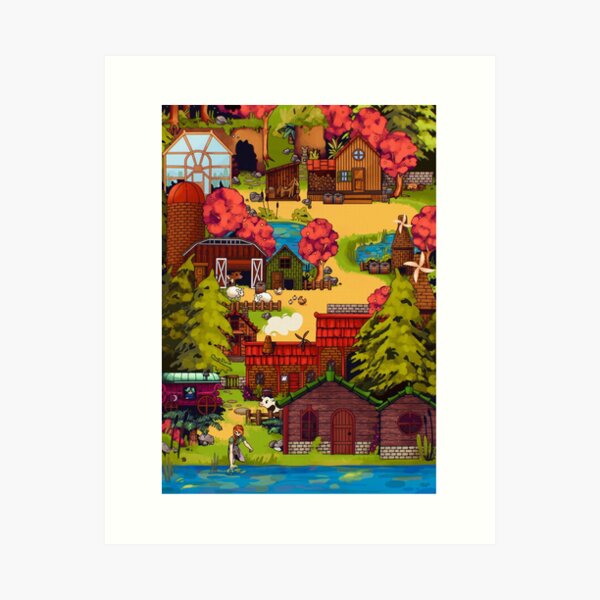 One Special Day Stardew Valley Art Print