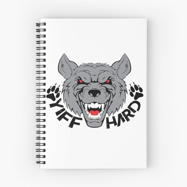 Item preview, 'Yiff hard' decal designed and sold by Furrnum.