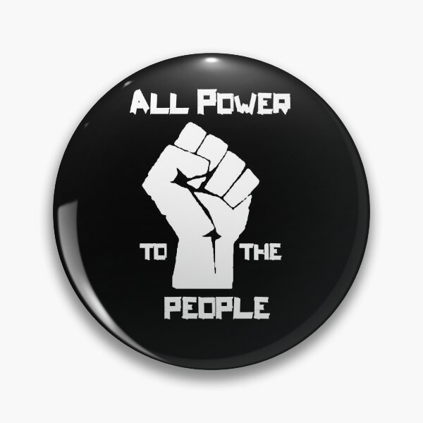 Item preview, ALL POWER TO THE PEOPLE Panthers Party civil rights designed and sold by valuestees.