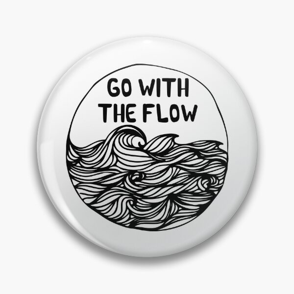 Item preview, Go with the flow designed and sold by shirtart shop.