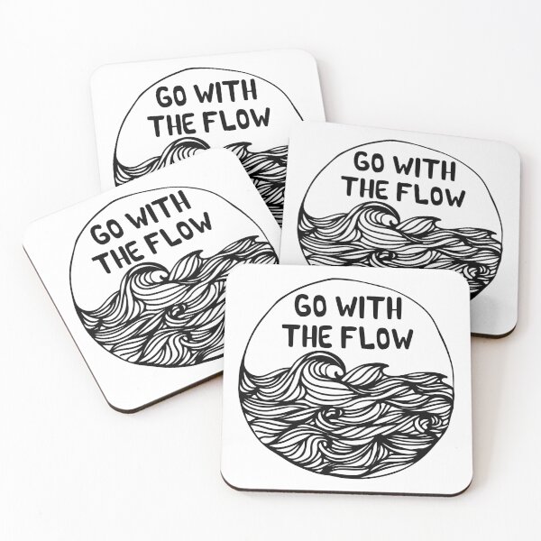 Item preview, Go with the flow designed and sold by shirtart shop.