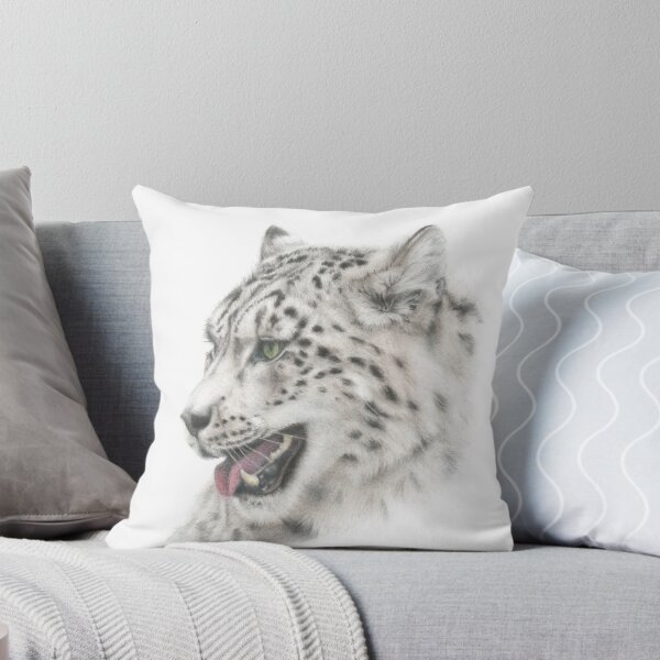 Item preview, Snow Leopard designed and sold by Grey Heron Images.