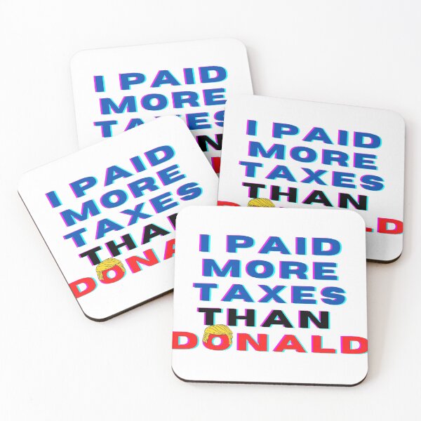 Item preview, I Paid More Taxes Than Donald designed and sold by LuckyKermit.