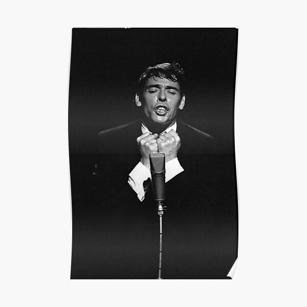 Posters Sur Le Theme Jacques Brel Redbubble