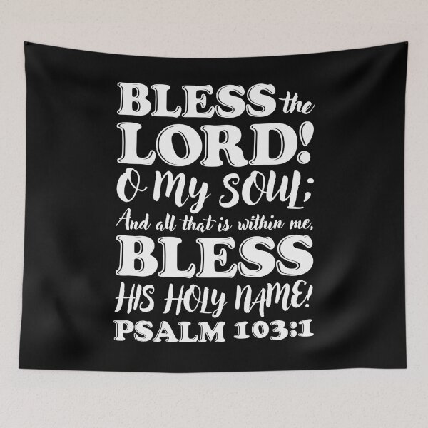 Item preview, Psalm 103:1 designed and sold by plushism.