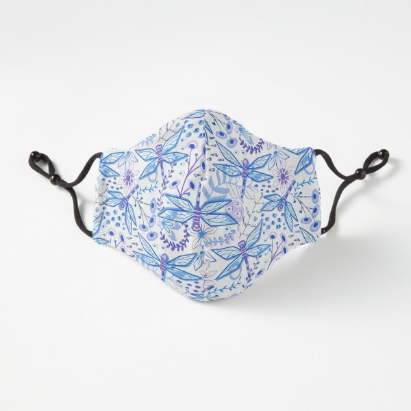 Dragonfly Blues Fitted 3-Layer