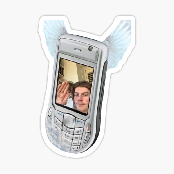 ruel phone meme Sticker