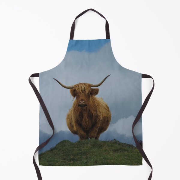 Item preview, Highland Cow On A Hill designed and sold by rawshutterbug.