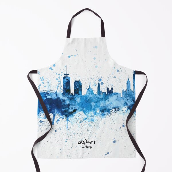 Item preview, Cardiff Wales Skyline designed and sold by ArtPrints.