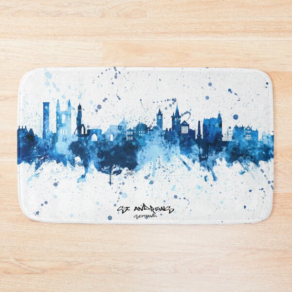 Item preview, St Andrews Scotland Skyline designed and sold by ArtPrints.