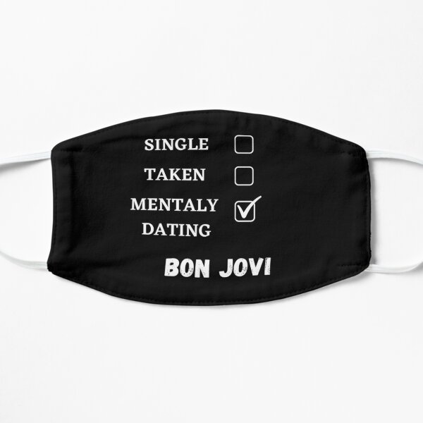 Bon Jovi Mascarilla plana