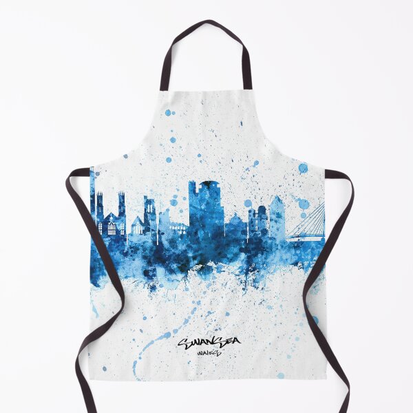 Item preview, Swansea Wales Skyline designed and sold by ArtPrints.