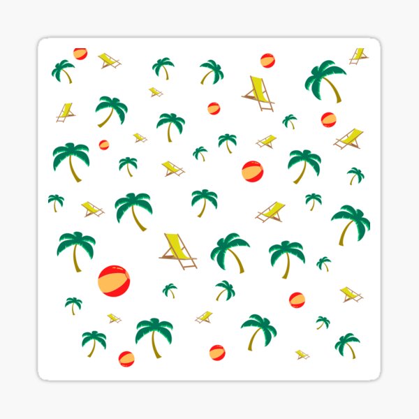 Item preview, summer mood pattern designed and sold by Iail Ioa.