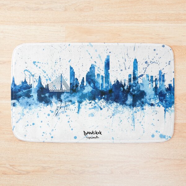 Item preview, Bangkok Thailand Skyline designed and sold by ArtPrints.