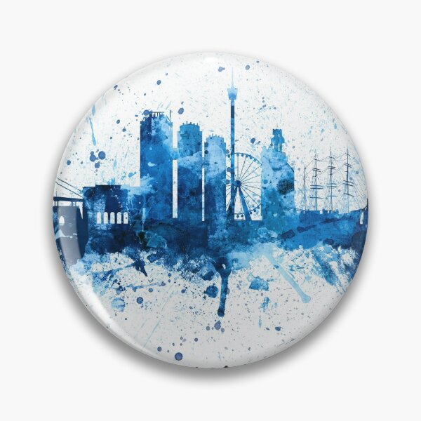 Item preview, Gothenburg Sweden Skyline designed and sold by ArtPrints.
