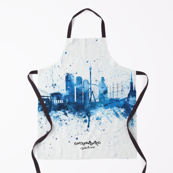 Item preview, Gothenburg Sweden Skyline designed and sold by ArtPrints.