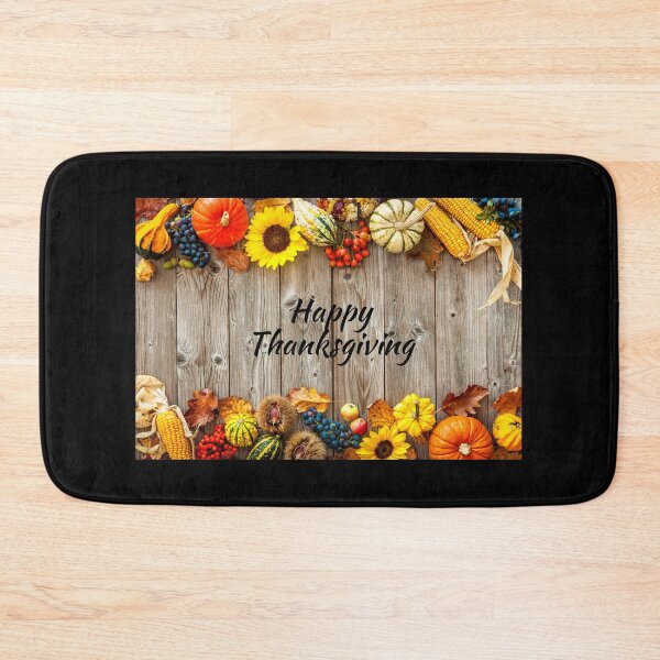 Item preview, Happy Thanksgiving  - Holiday , Pumpkin, Sunflower designed and sold by MrRoccoBlue.